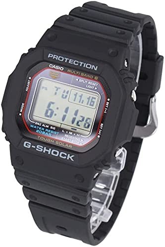 Casio G-Shock 5600 SERIES Men’s Waterproof Radio Solar Digital Black gw-m5610u-1
