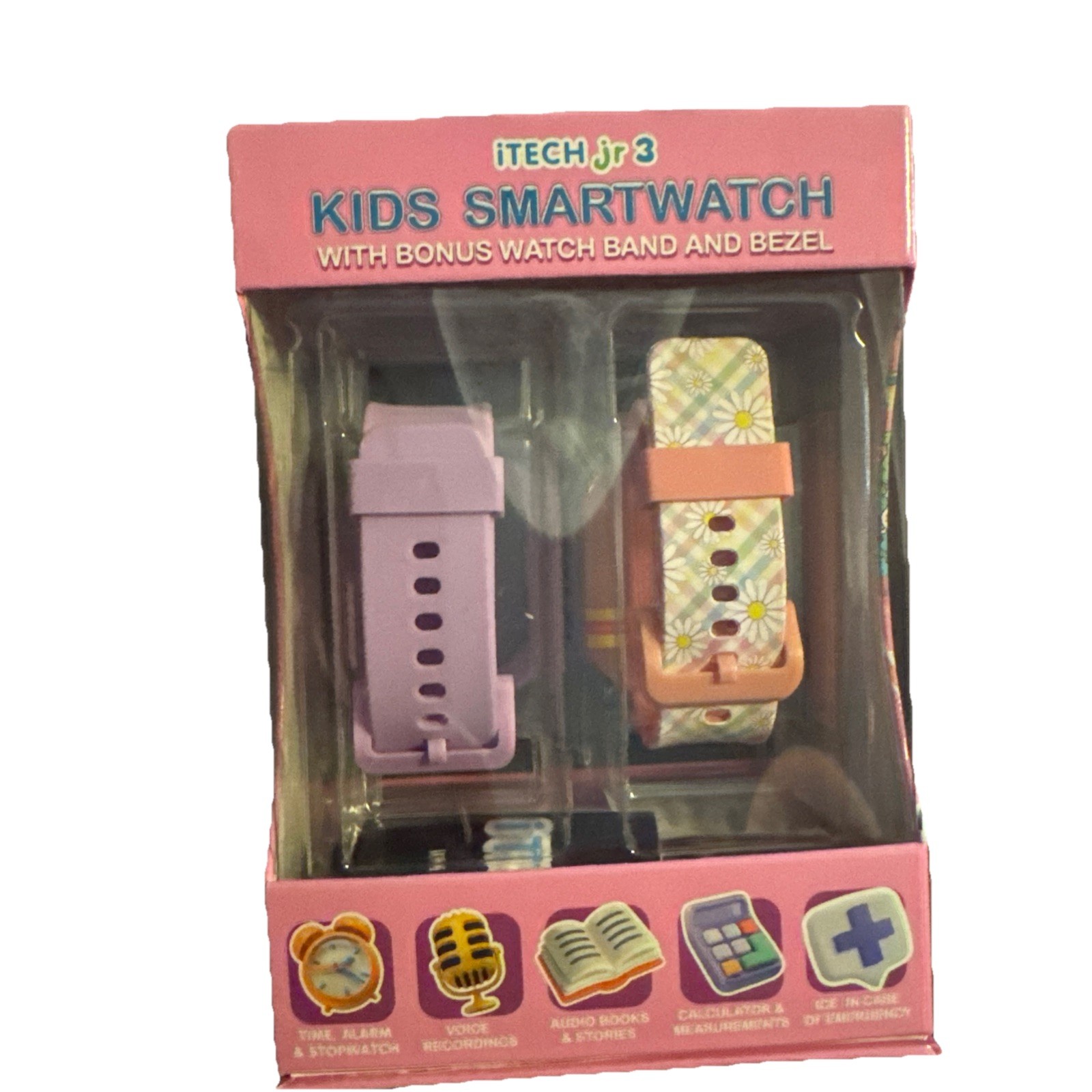New~itech jr 3 Kids Smartwatch w bonus Watch Band & Bezel 25+ Games, STEM NEW