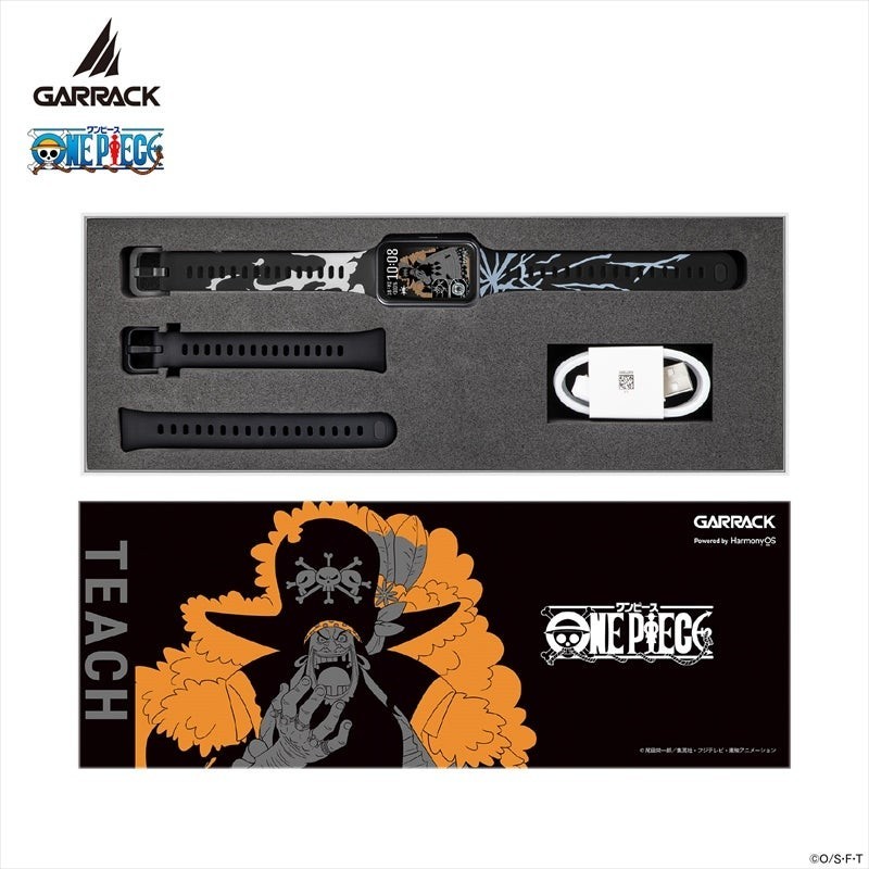 GARRACK ONE PIECE Smart Watch Trafalgar Law Model HUC-OP-BD11-T Bluetooth New