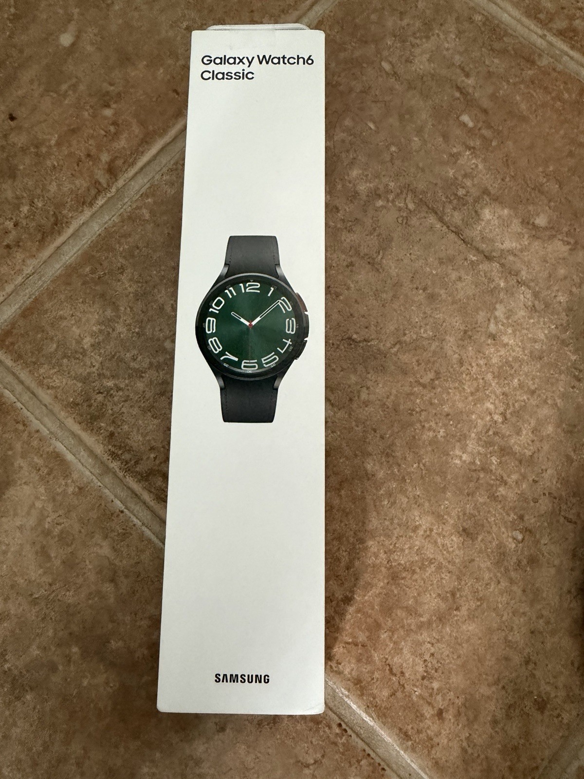 Samsung – Galaxy Watch 6 Classic Stainless Steel Smartwatch – Black