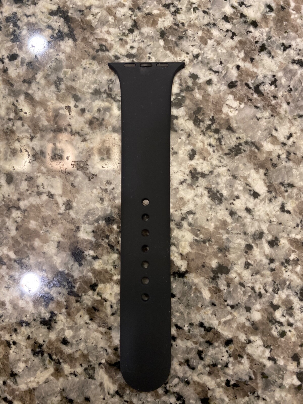 AUTHENTIC Apple Watch Sport band 42mm (M/L) Black One Side ONLY Series 3