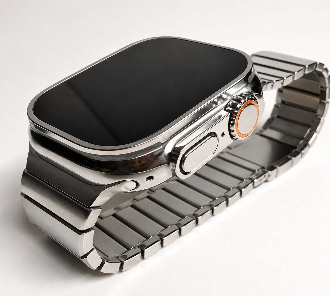 Apple Watch Ultra | 49mm Mirror Polished Titanium | Band Not Included