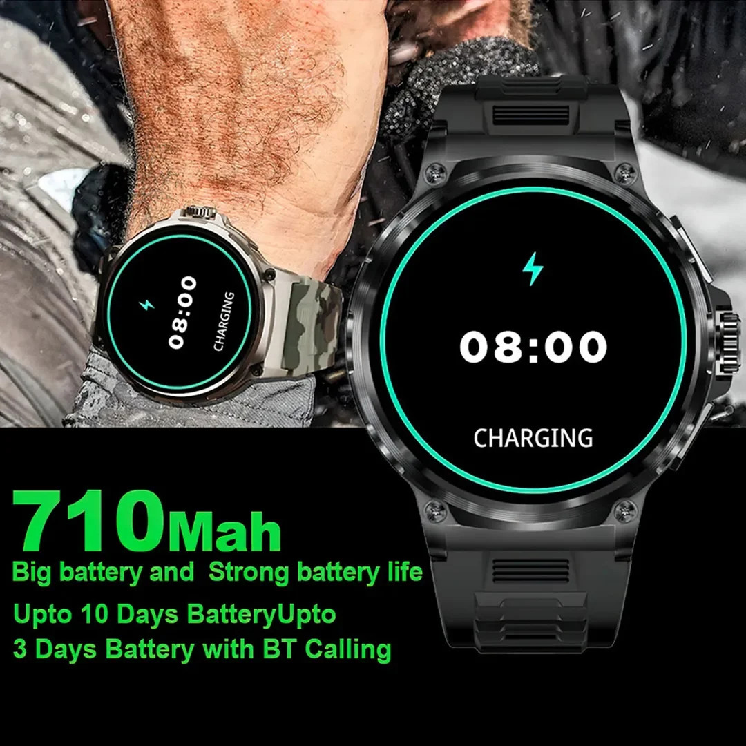 COLMI V69 1.85″ Smart Watch Bluetooth Call Fitness Tracker 710mAh 10-Day Battery