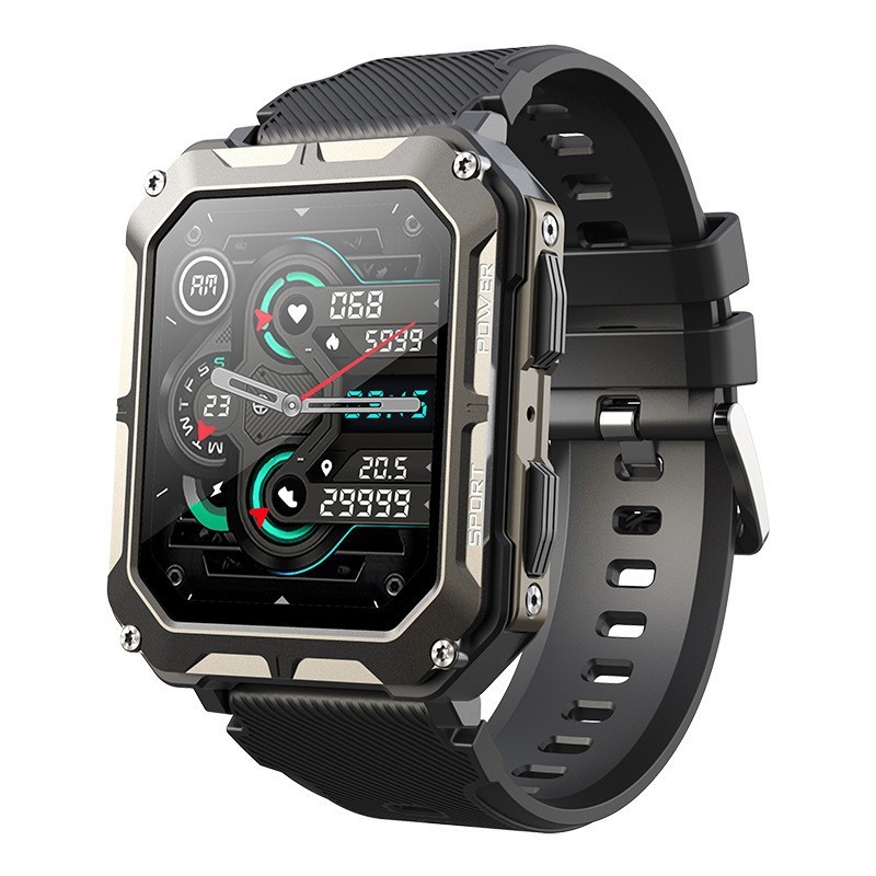 C20PRO Smart Watch, Heart Rate Sleep Monitor, Bluetooth Calling Fitness Tracker
