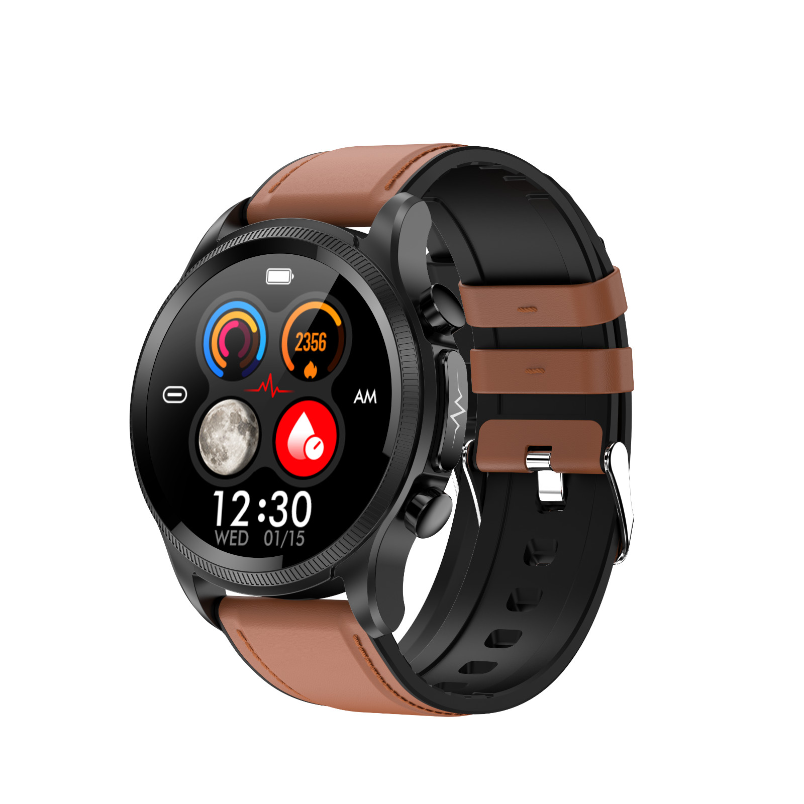 Medicoswatch E400 ECG Body Temperature Measuring Smartwatch
