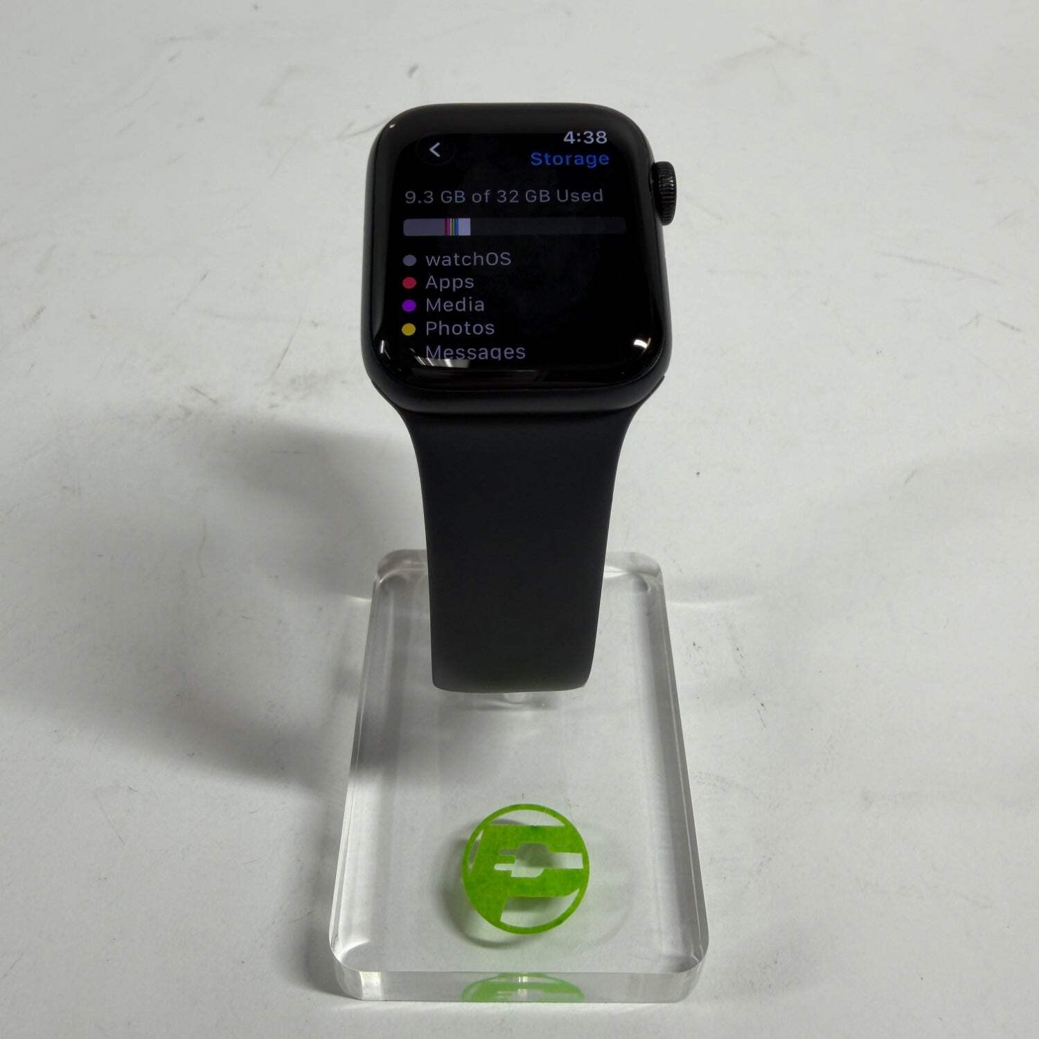 GPS Only Apple Watch SE 2nd Gen 40MM Midnight Aluminum Sport Band MRG93LL/A (Bad