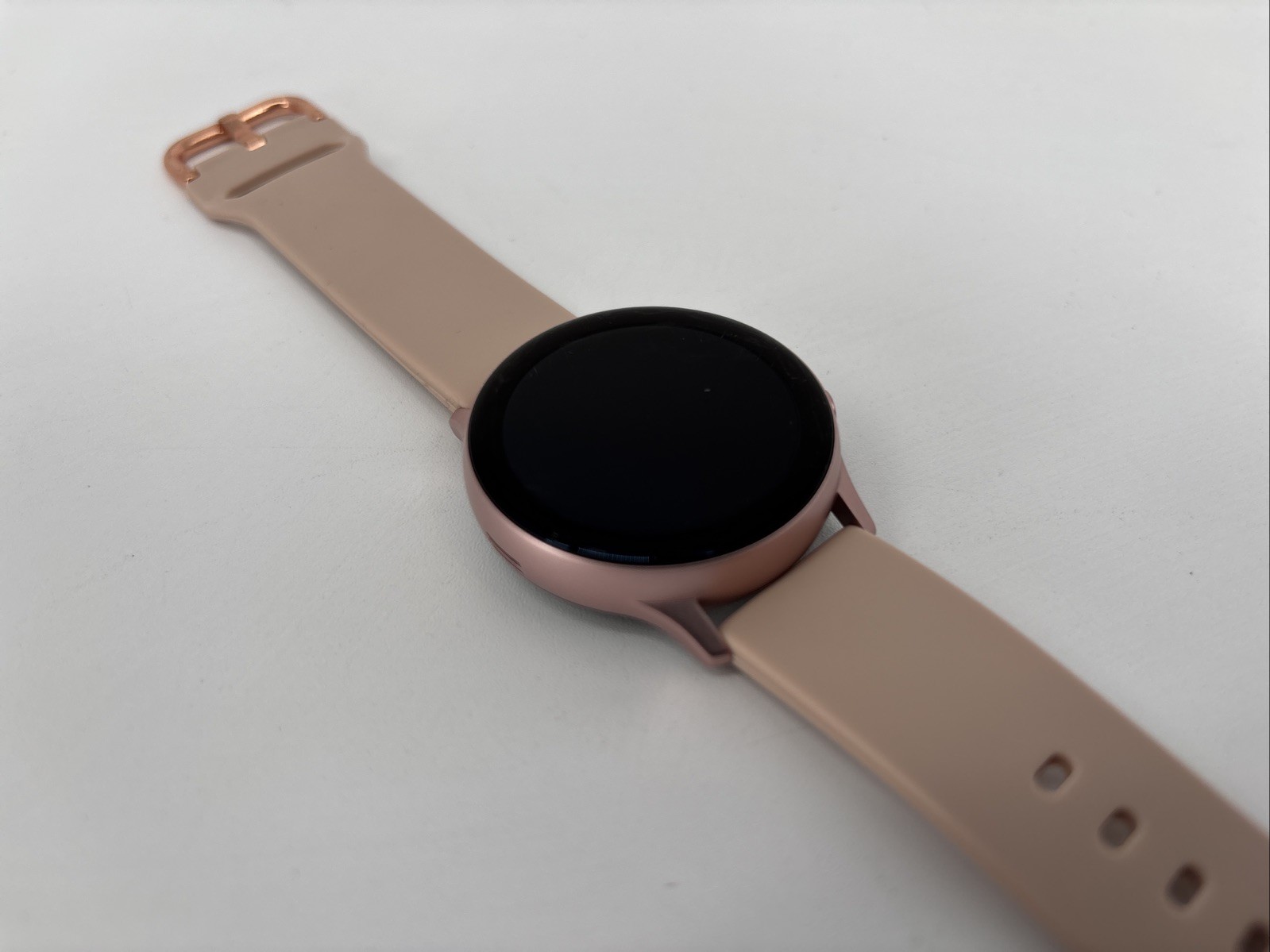 Samsung – Galaxy Watch Active2 Smartwatch Bluetooth (40mm) Aluminum – Pink Gold