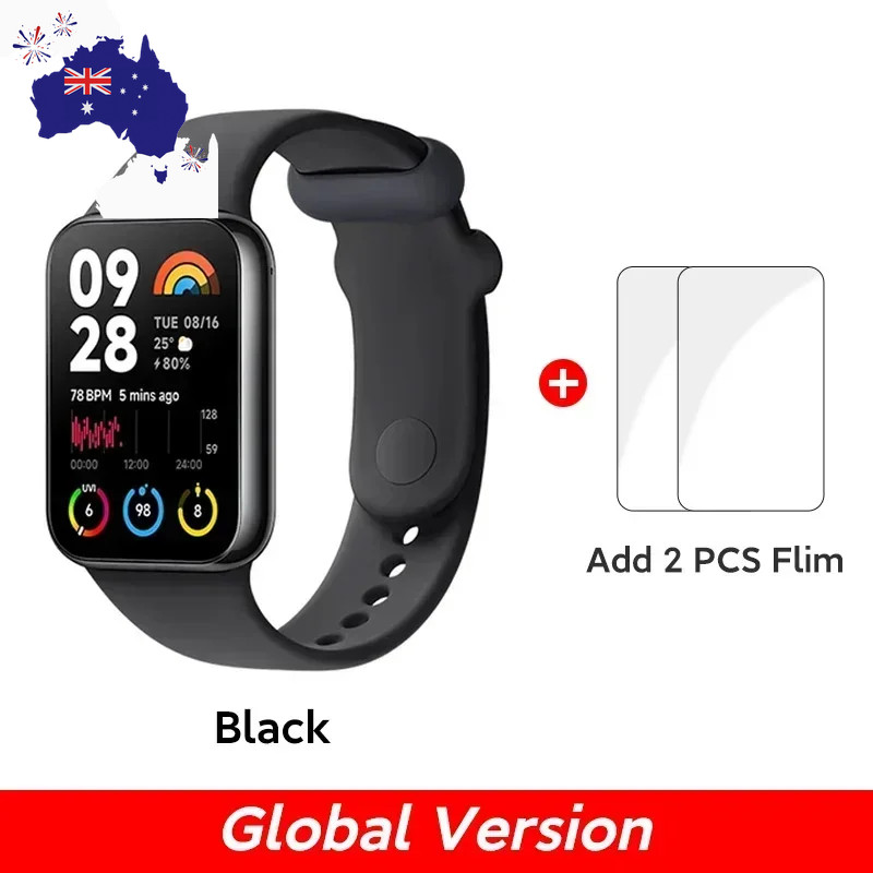 Mi Band 8 Pro Global Version Smart Wristband1.74″ Color Square AMOLED GNSS Blood