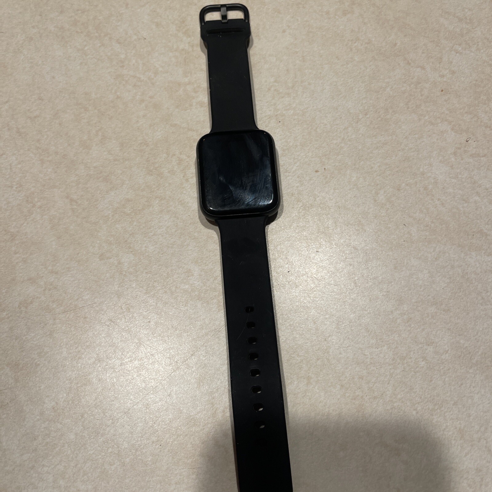 iTouch Air 3 Smartwatch 40 mm Black Aluminum Case with Black Sport Band
