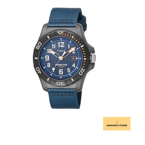 TIMEX Watch EXPEDITION OCEAN Free Dive Blue Dial5 Global 44mm Watch TW2V40300