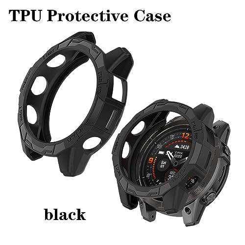 1 Pack Tempered Glass Screen Protector for Garmin Epix Pro 51mm / Fenix 7X Anti
