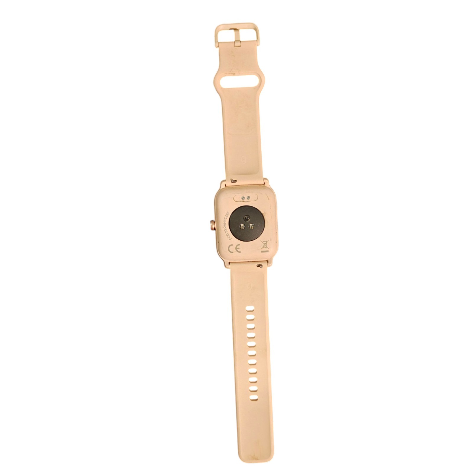 DO SPORTS SMART WATCH FITNESS TRACKER WITH ALEXA BUILT IN COLOR: PINK TAN