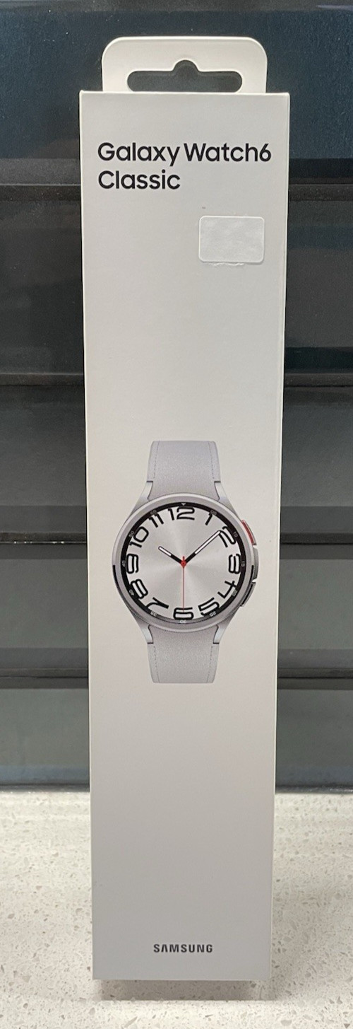 Samsung Galaxy Watch 6 Classic SM-R960 47mm Stainless Steel NEW Factory Sealed