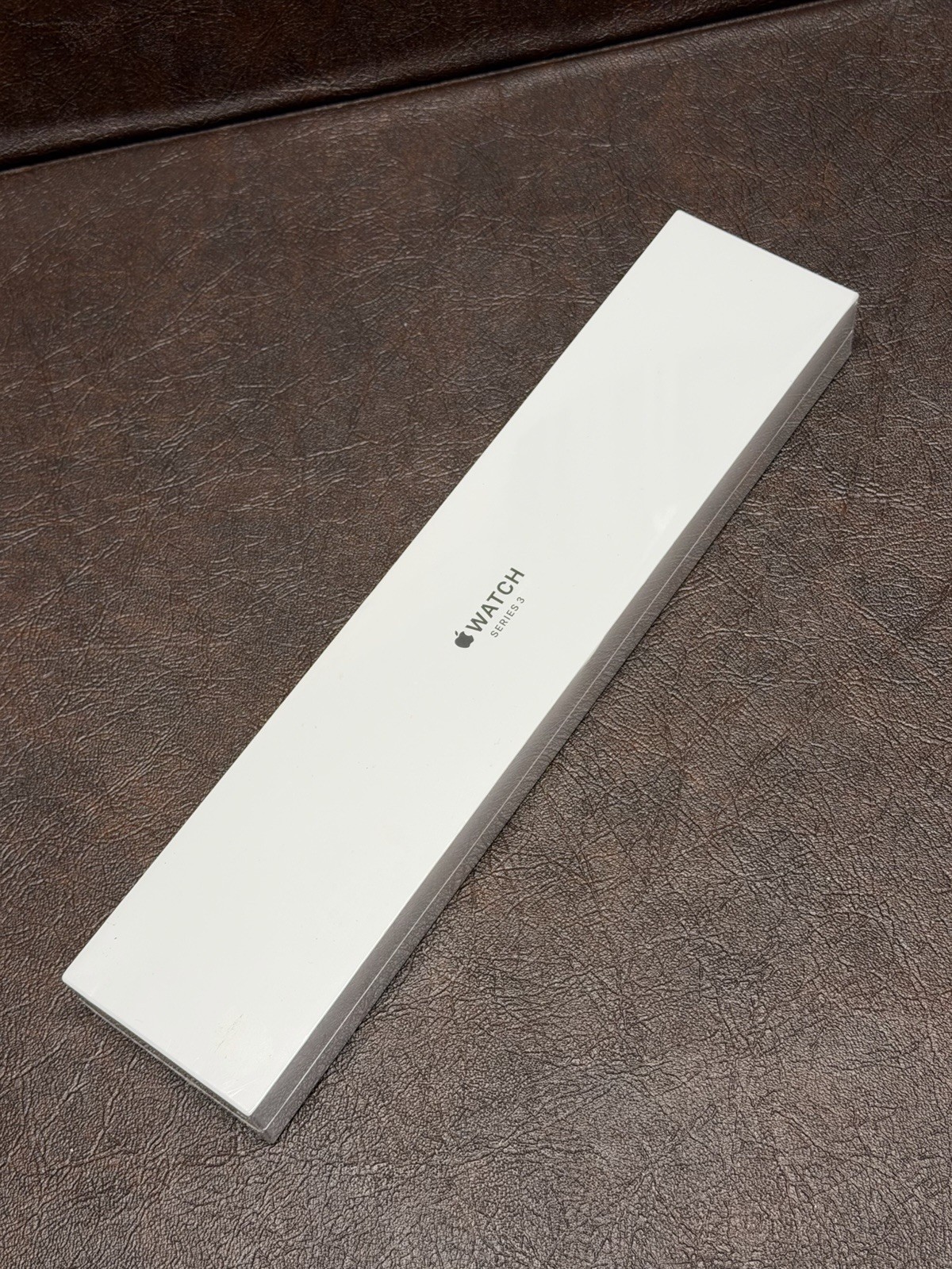 NIB Apple Watch Series 3 42mm Space Gray Aluminum Case with Black Sport SEALED