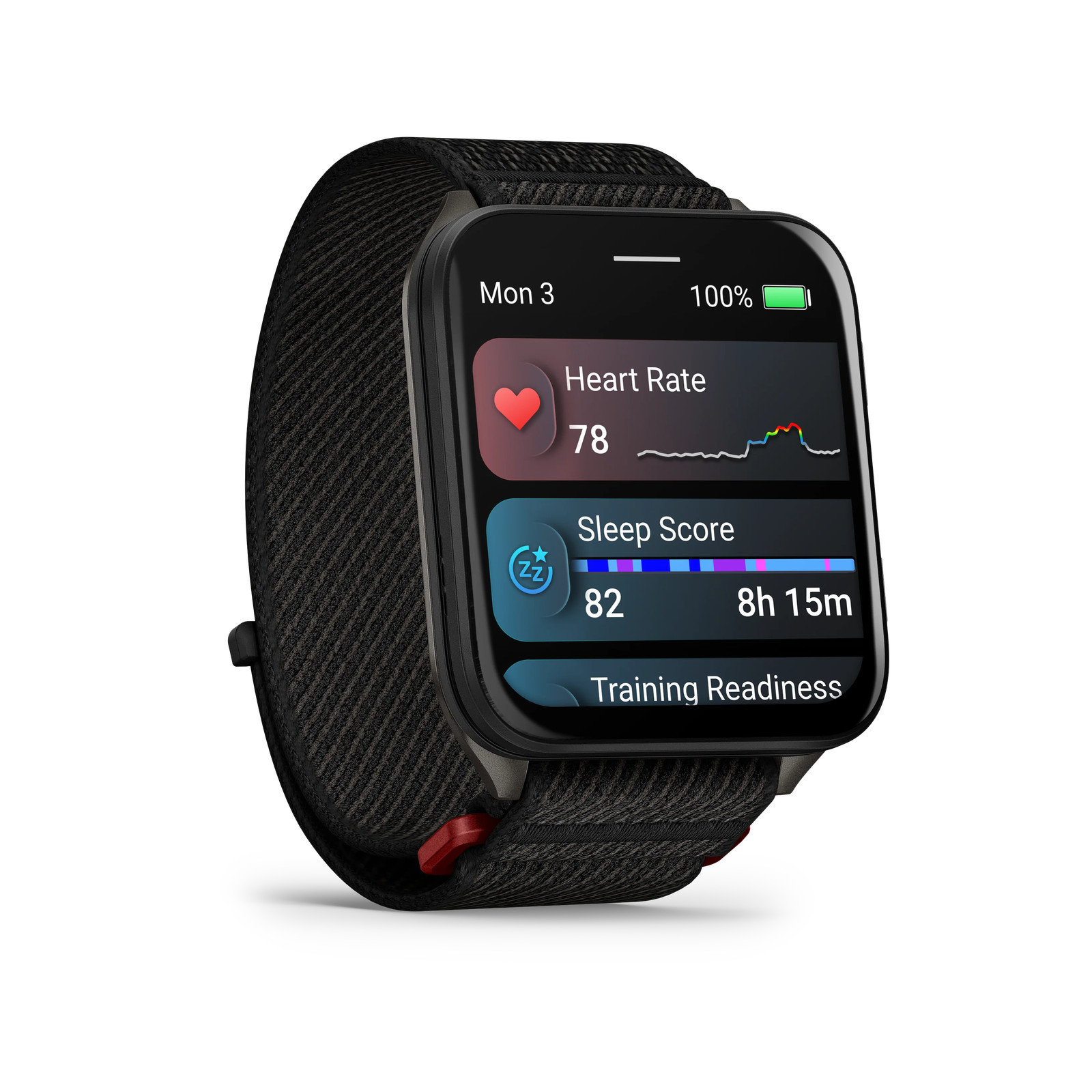 Garmin Venu X1 Black Slate Titanium Case ComfortFit Band Smartwatch 010-02980-00