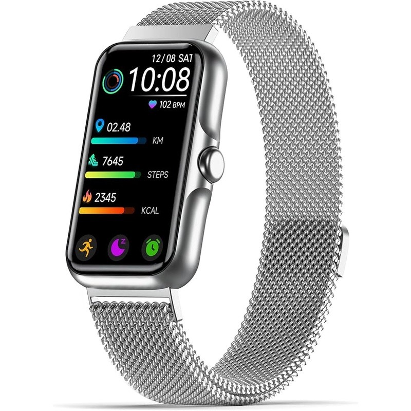 Fitness Tracker Smart Watch Heart Rate Monitor Blood Oxygen 24 Sports Modes New