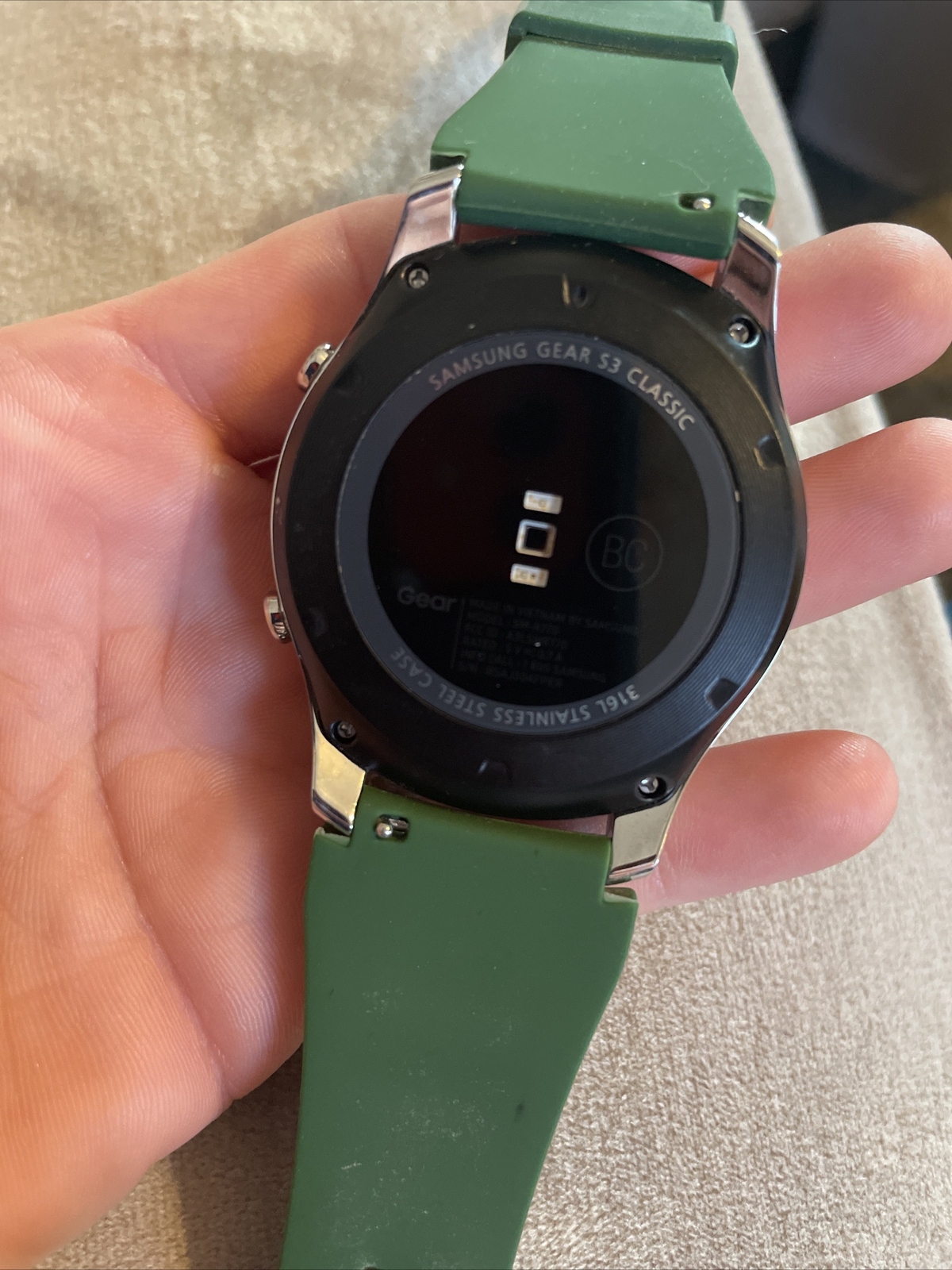 Samsung – Gear S3 Classic Bluetooth Smartwatch 46mm Stainless Steel – Silver