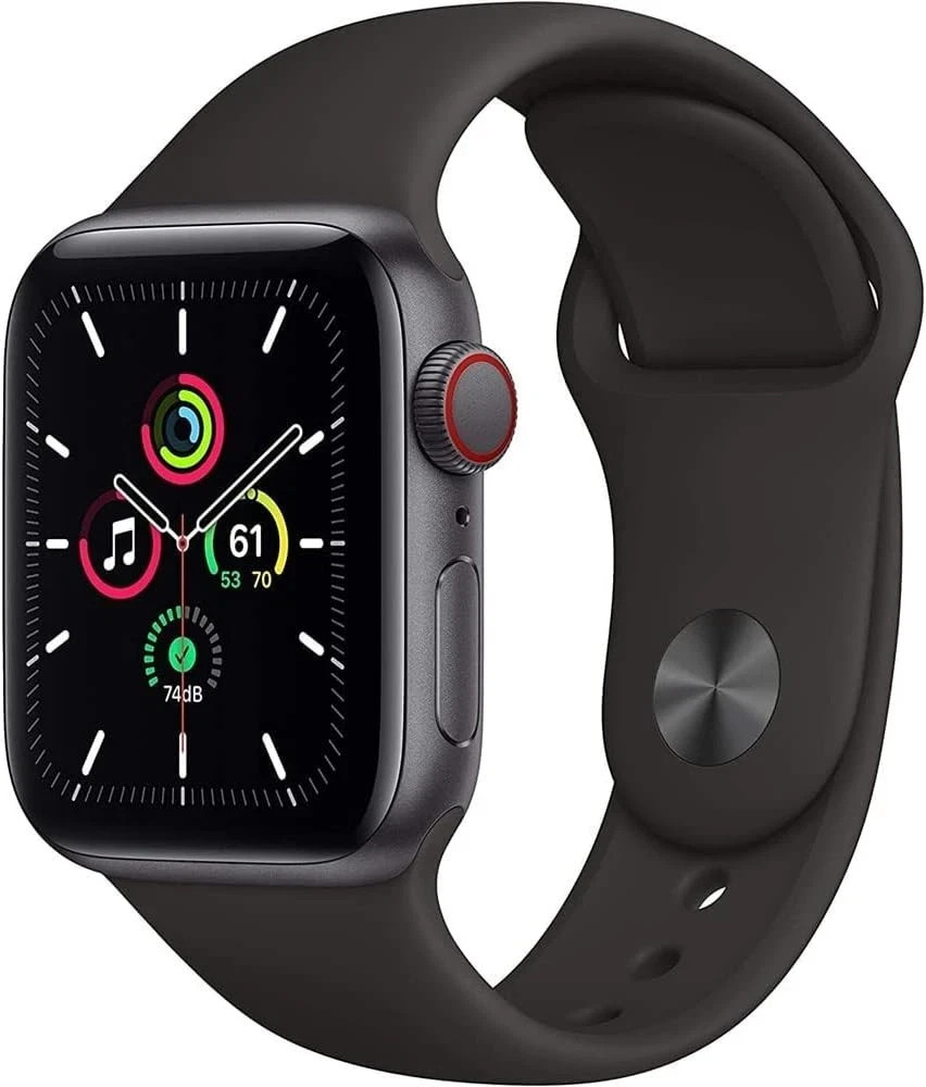 Apple Watch SE (2020) 1st Gen 40mm (GPS Only, No LTE) Space Gray/ Silver (VG)