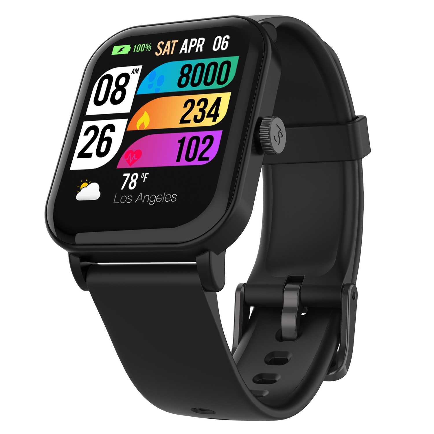 Vive+ Gen 2 GPS Smartwatch, 1.72″ Display, 25+ Workouts, IP68