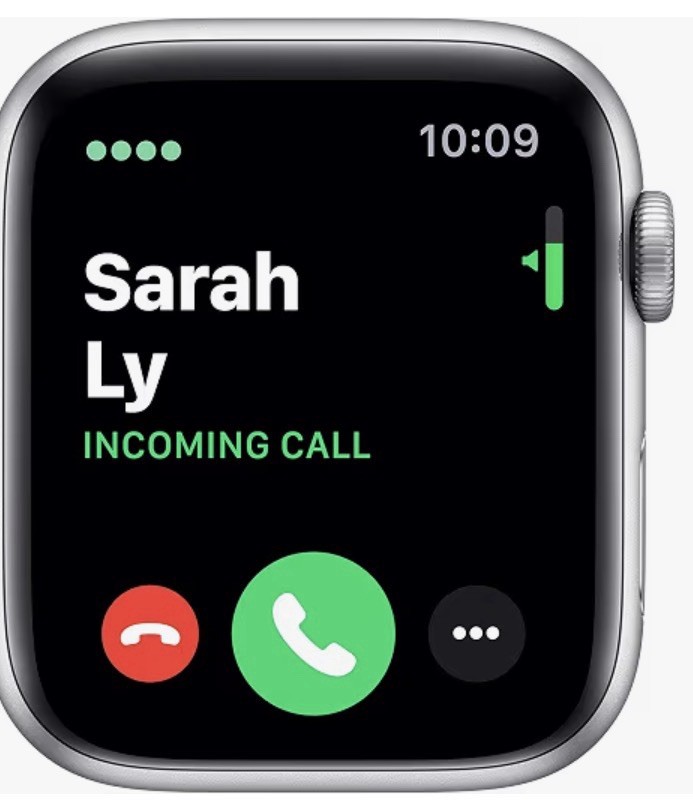 Apple Watch Series 5 44mm Silver GPS + CELLULAR UNLOCKED 86% Battery