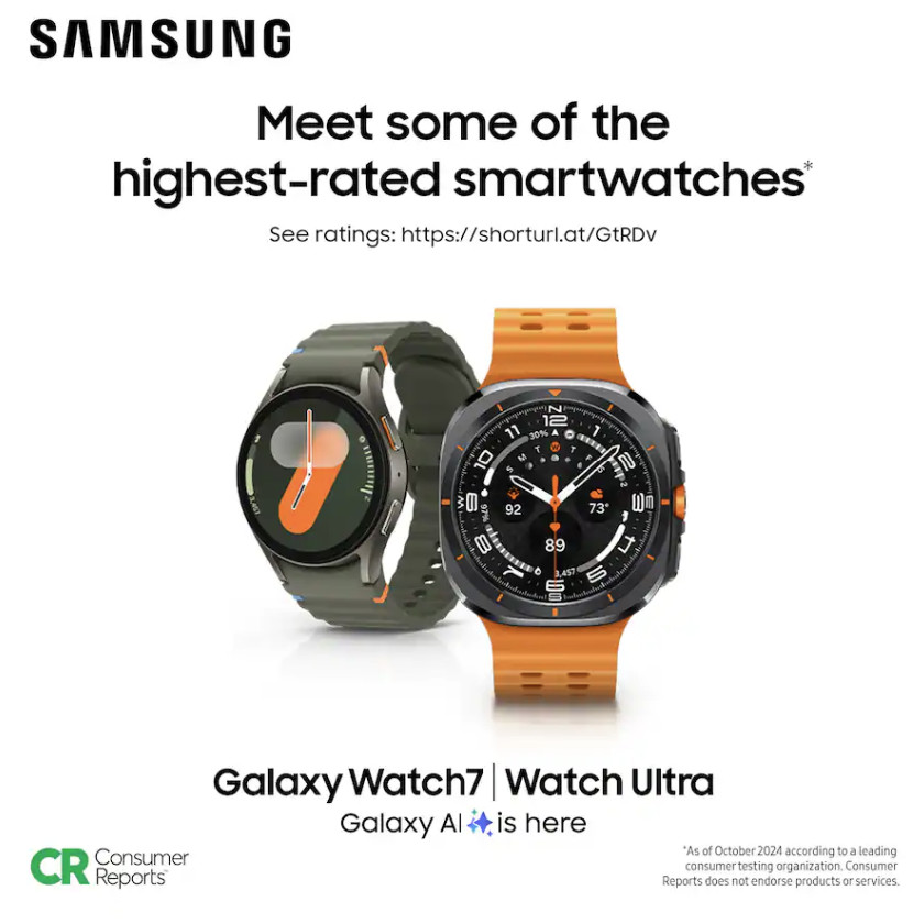 Samsung – Galaxy Watch7 Aluminum Smartwatch 44mm BT – Green – (2024) NO BOX
