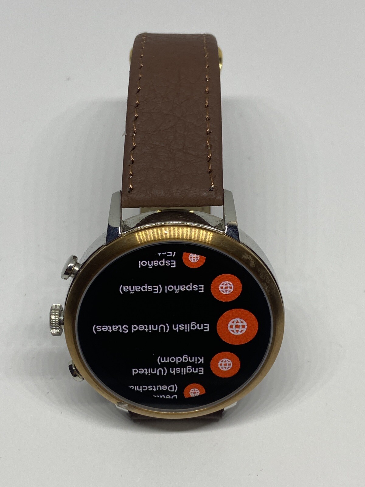 Fossil Gen 4 Authentic Digital Dial Smart Watch Custom Band FTW6016 AB376
