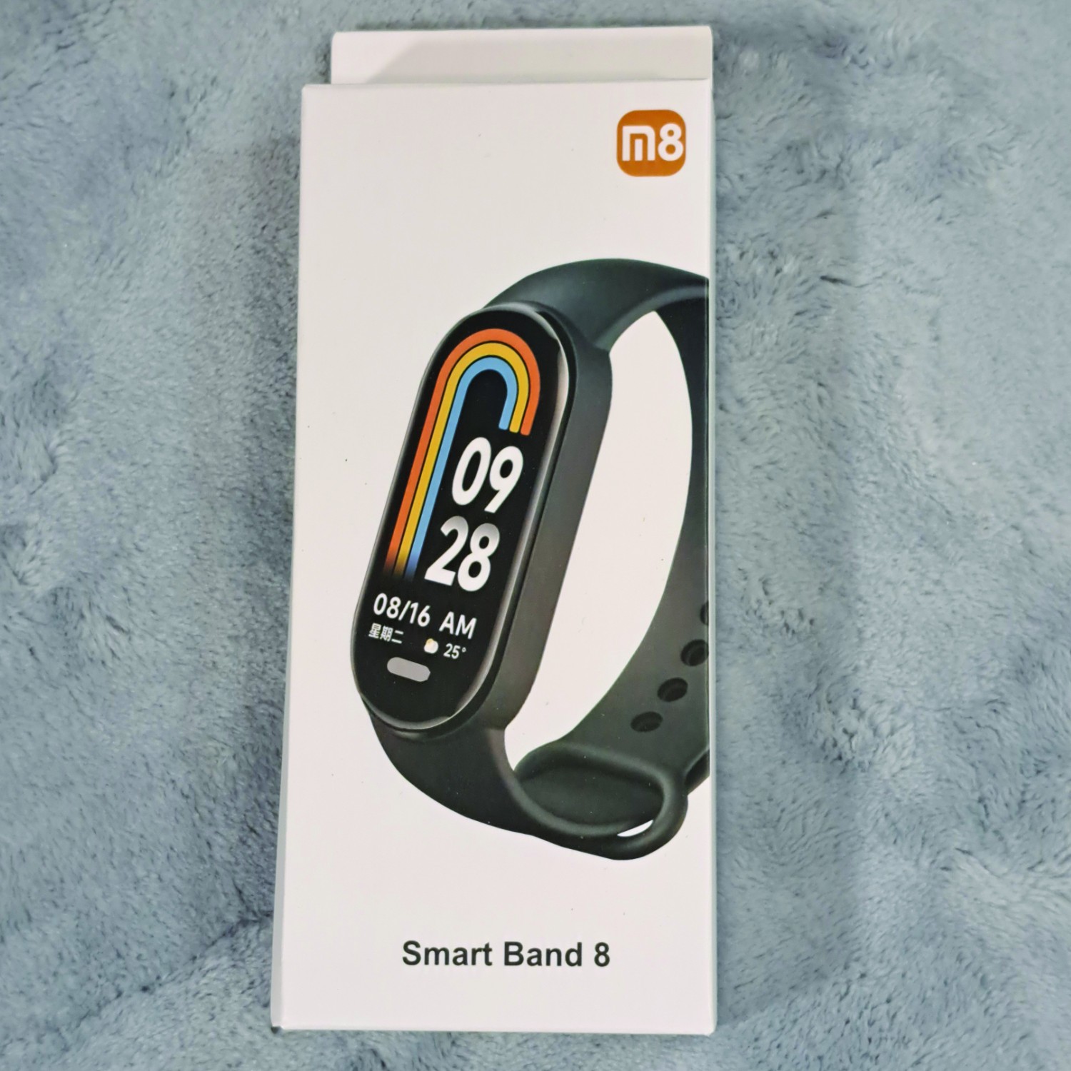 Smart Band 8 Heart Rate Fitness Tracker Watch Black Band New