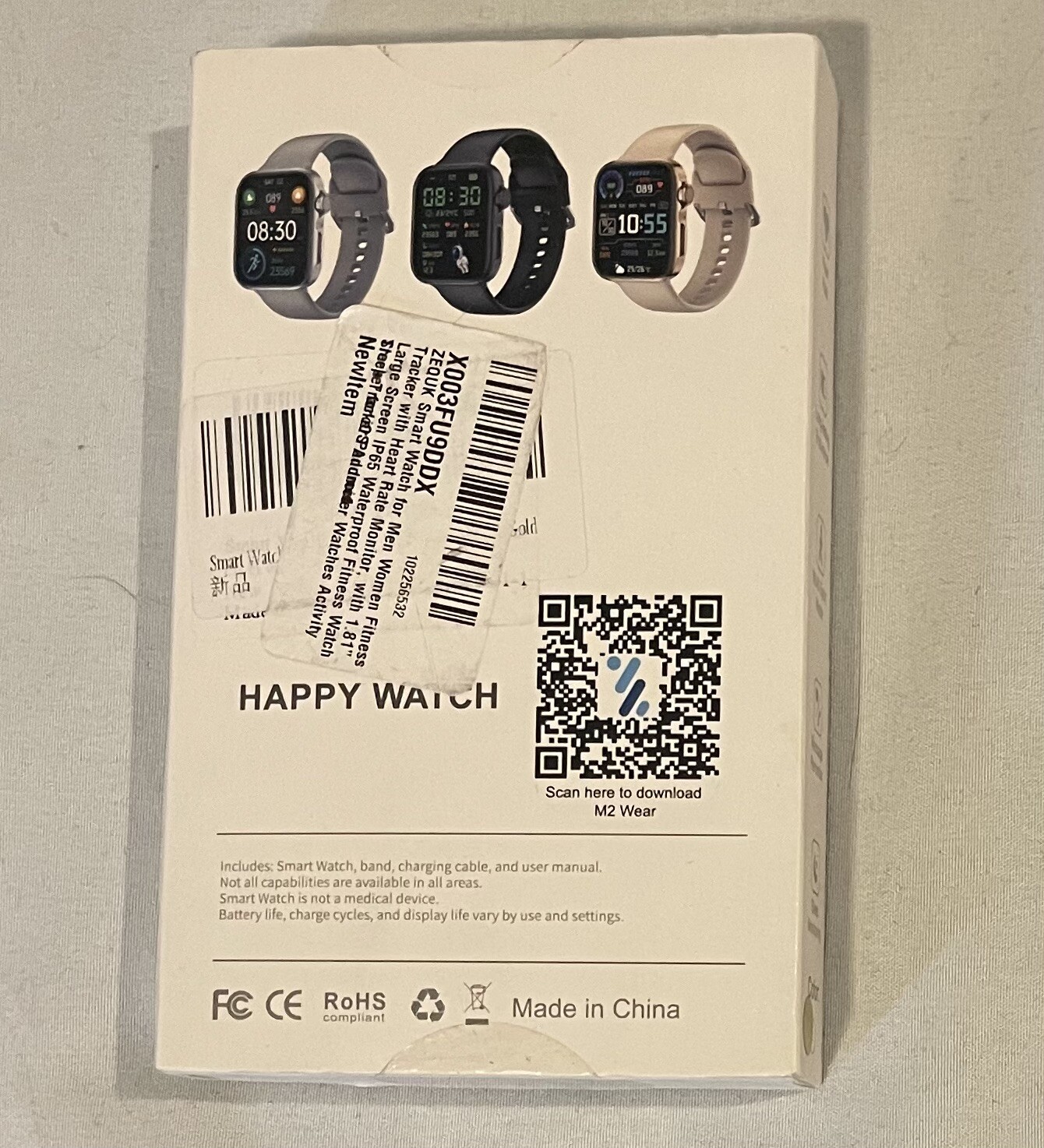 Smart Watch for Men Women Android and iOS Phones, 2023 Newest 1.81″ Gold