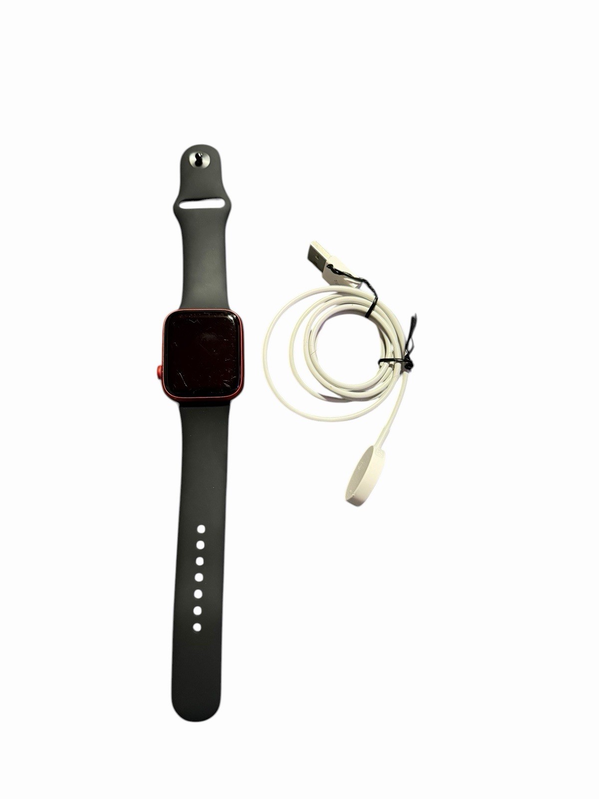 Apple Watch Series 6 44mm PRODUCT RED Aluminum Case GPS Cellular LTE Red Black