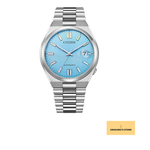 Citizen Collection Turquoise Blue TSUYOSA Collection NJ0151-53L Men’s Silver