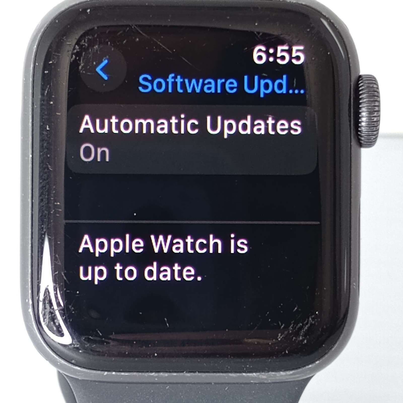 Apple Watch Series 5 40mm Space Gray 90% Battery smartwatch Bundle Unlocked