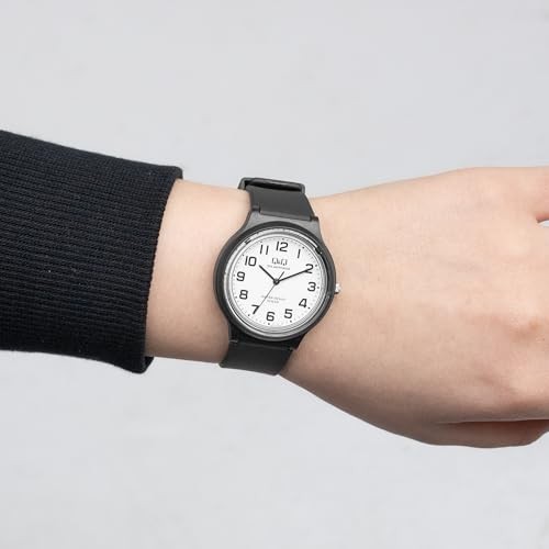 Citizen QQ Analog Solar Watch 10 ATM Water Resistant Urethane Strap No Battery
