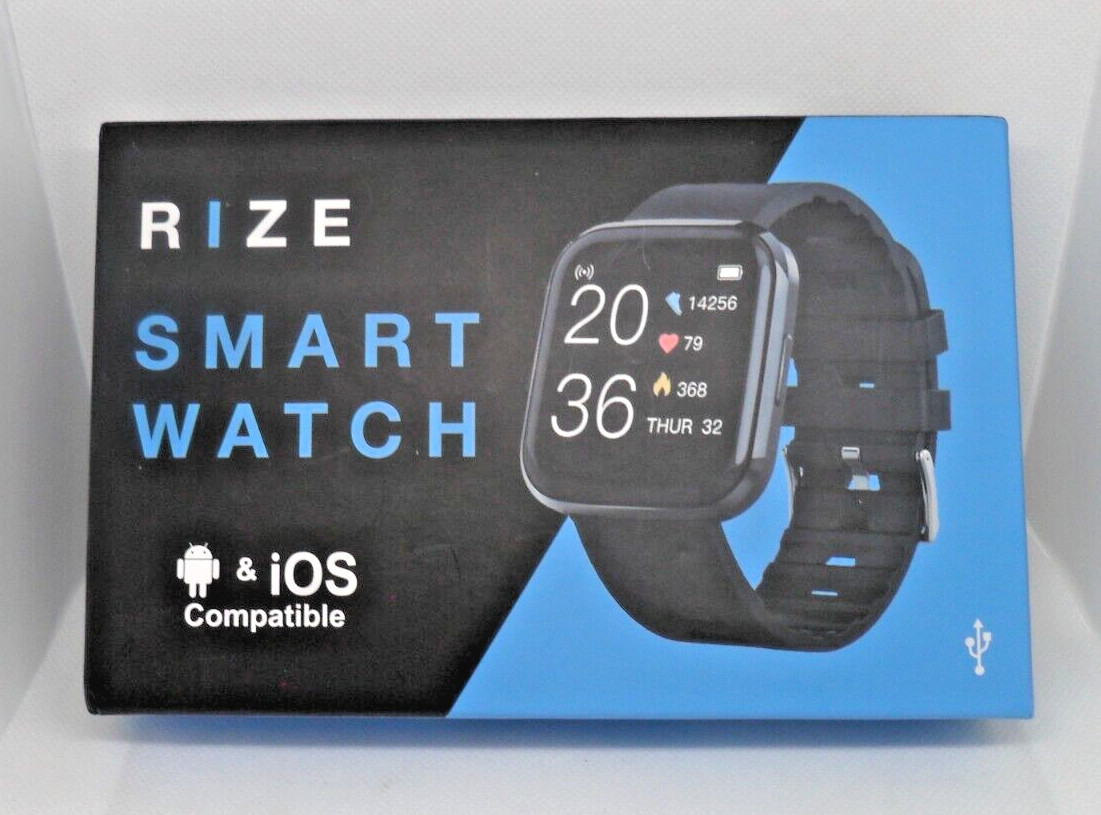 Rize Smart Watch IOS Android Compatible new in box