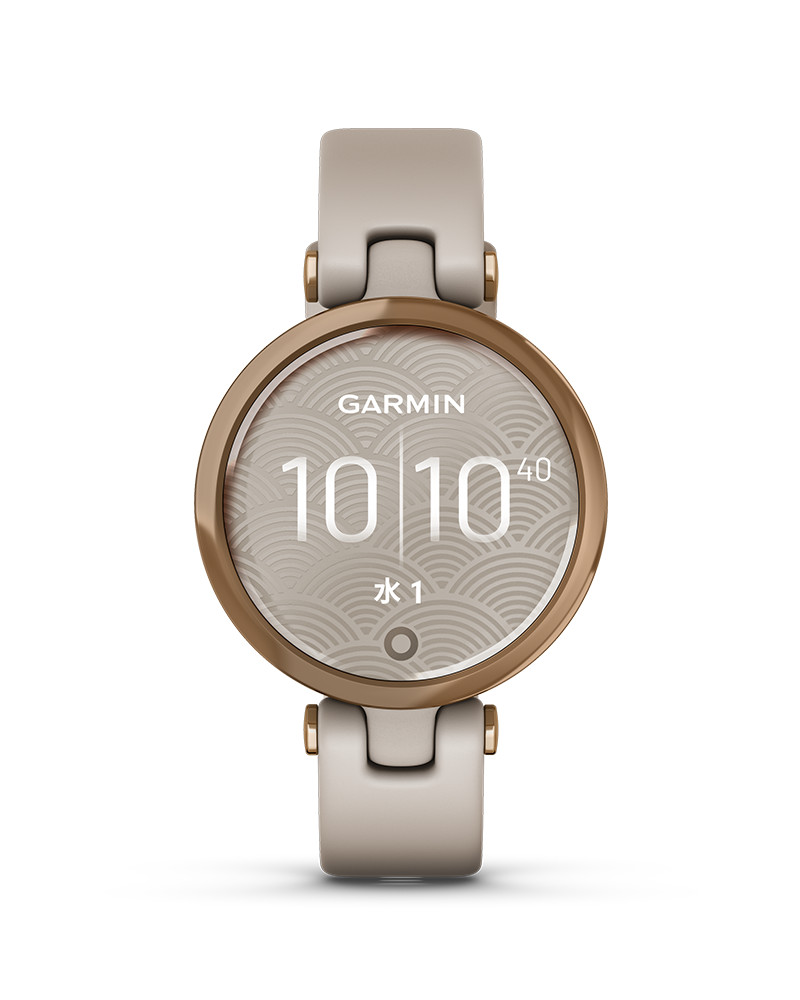 Garmin Lily Smart Watch Ladies Light sand / Gold Used from Japan