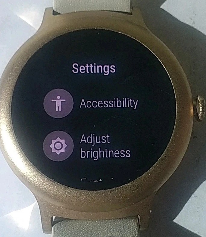 LG Smart Watch LGW270 Rose Gold Unisex GPS WIFI Capable Working Excellent Cond.