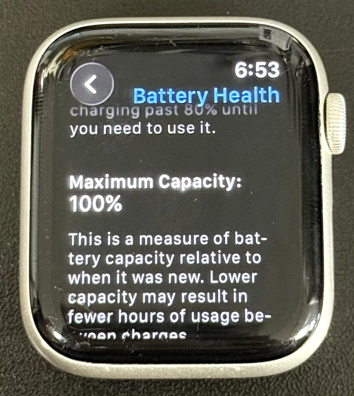 GPS Only Apple Watch SE 2nd Gen 44MM Starlight Alum, Starlight Sport Band READ!