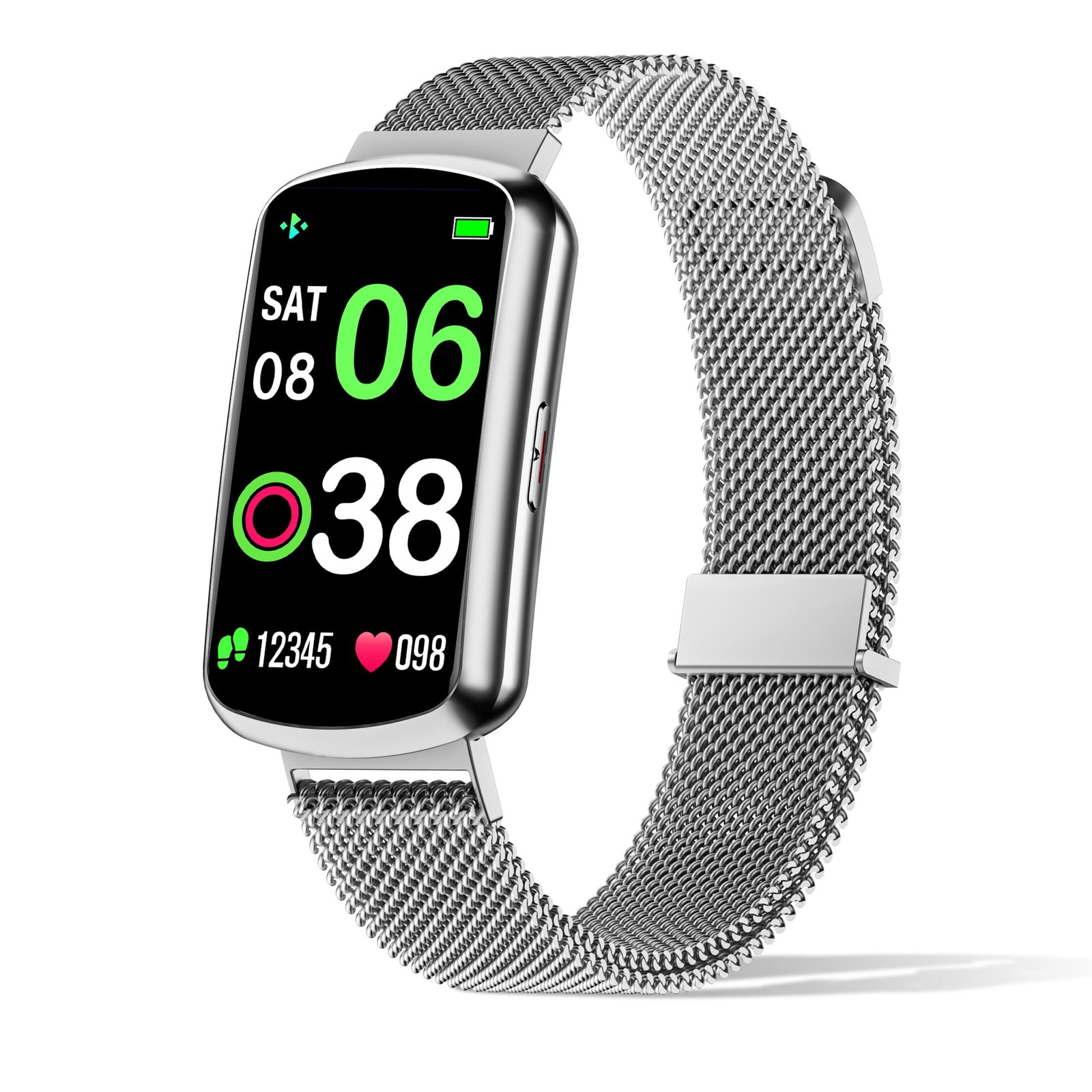 Health Fitness Tracker, Smart Watch with 24/7 Heart Rate, Activity Tracker wi…