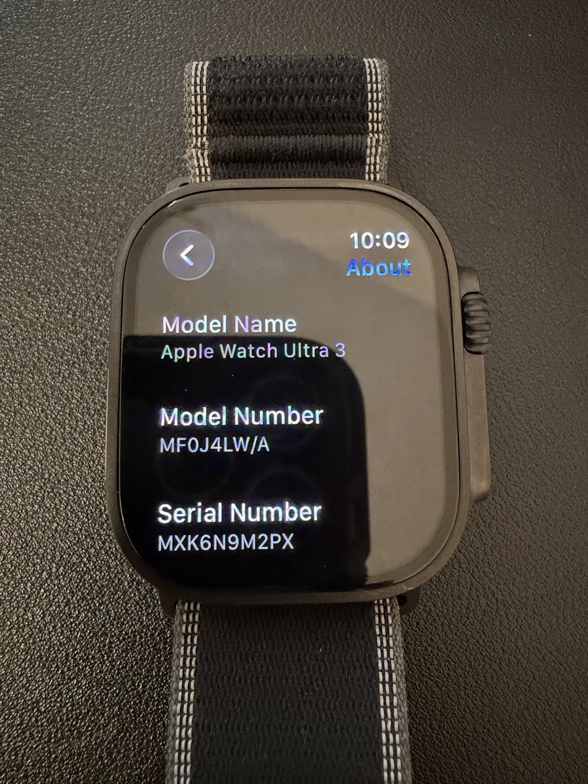 Apple Watch Ultra 3 49mm GPS Cellular Titanium Case w Black Ocean Band & Others