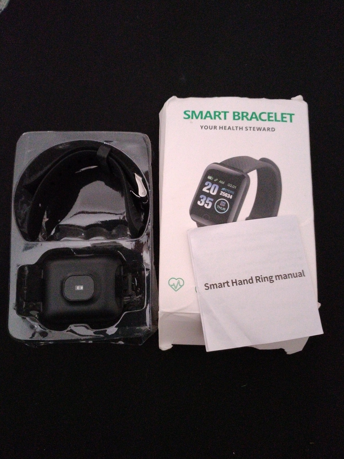 Smart Bracelet “Your Health Steward” Fitness Tracker/ Smart Health & HR Monitor