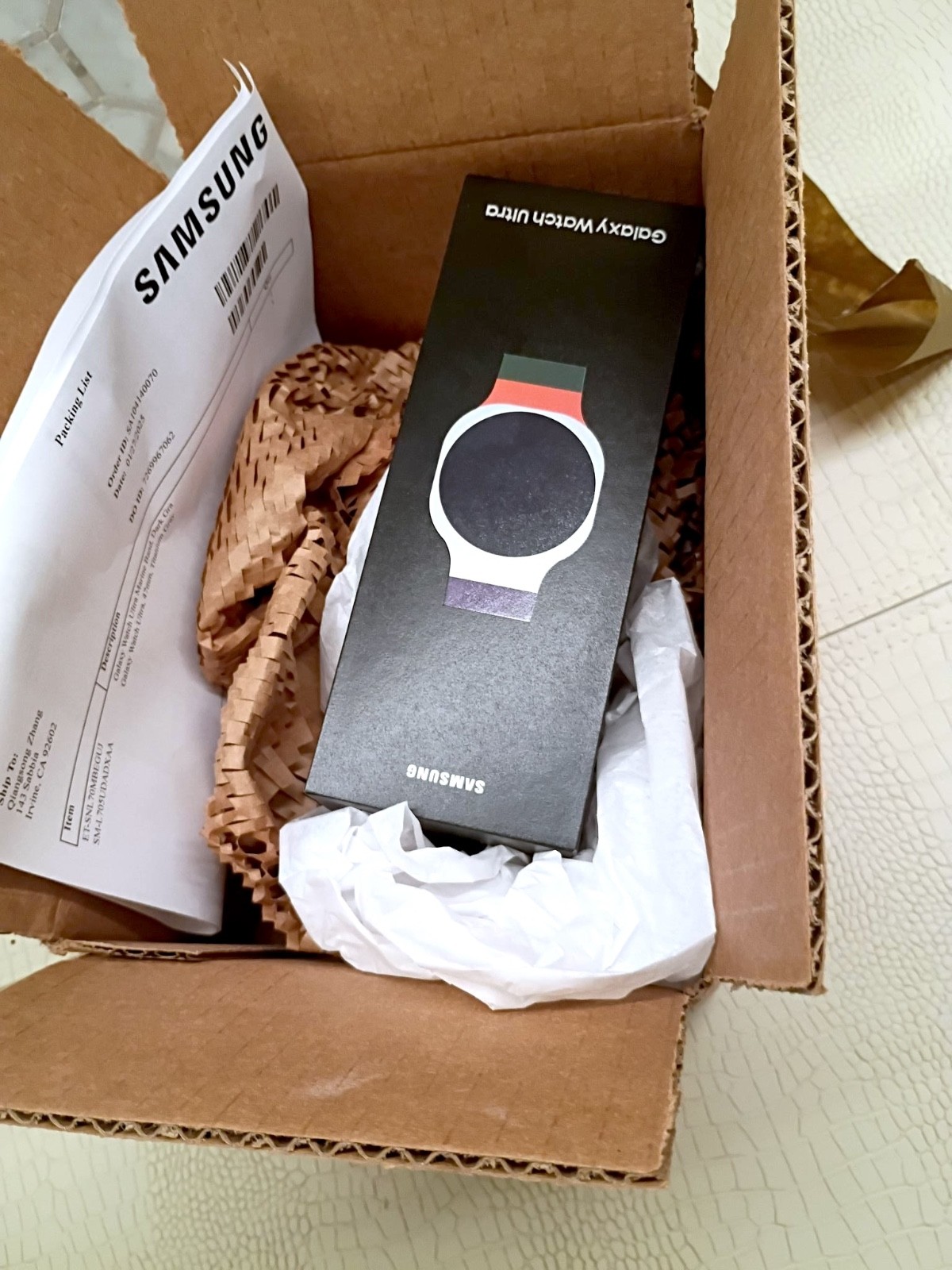 Samsung Galaxy Watch Ultra 47mm Titanium Gray | Bluetooth / Wifi + 4G LTE | Wifi
