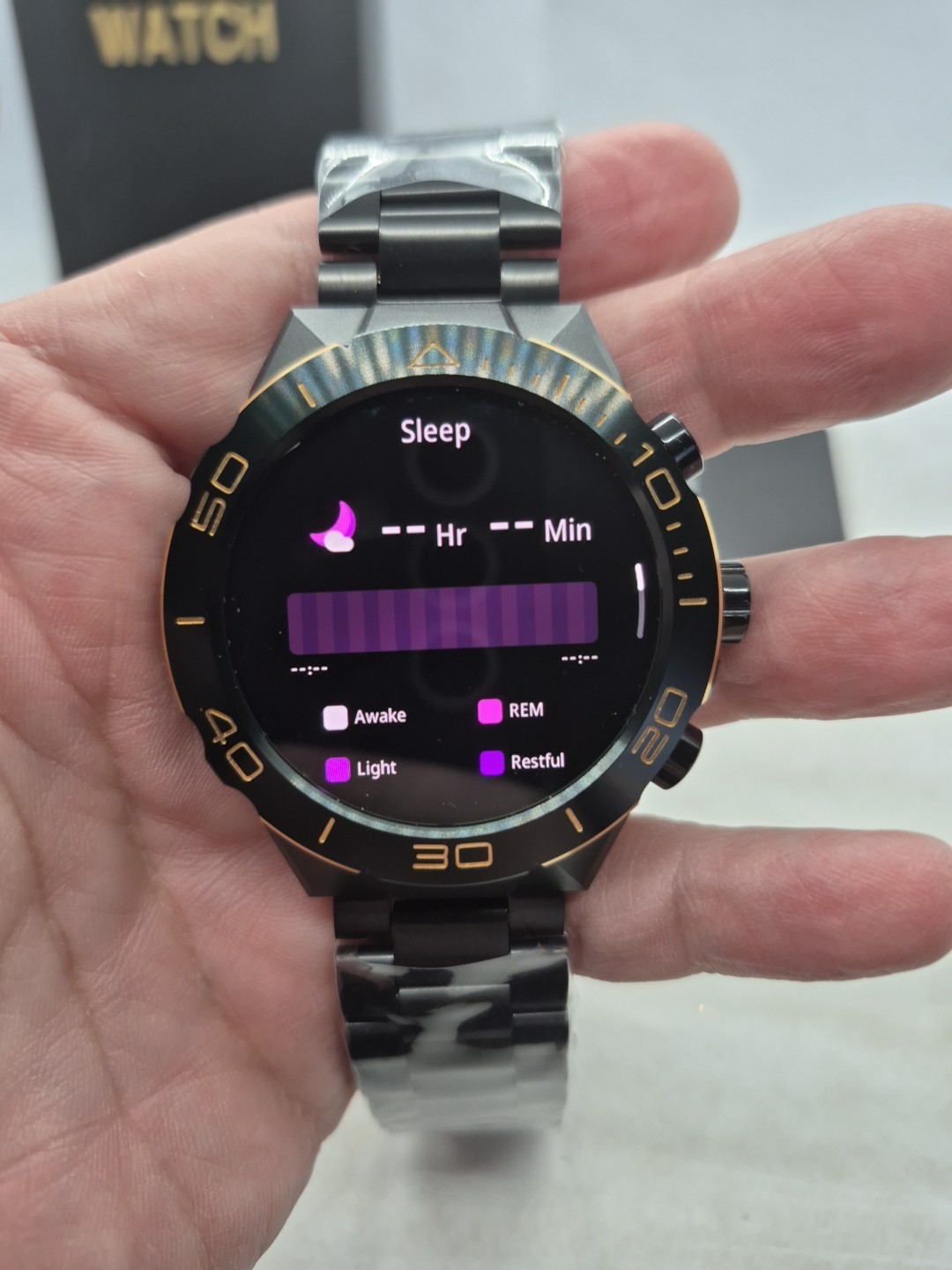 Smart Watch for Men Answer/Make Call for Android iPhone, 1.43″ AMOLED