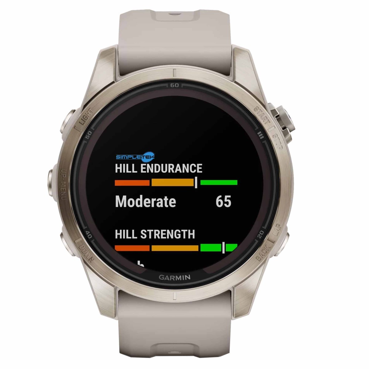 Garmin Fenix 7S Pro Sapphire Solar Titanium Smartwatch 42mm 10ATM