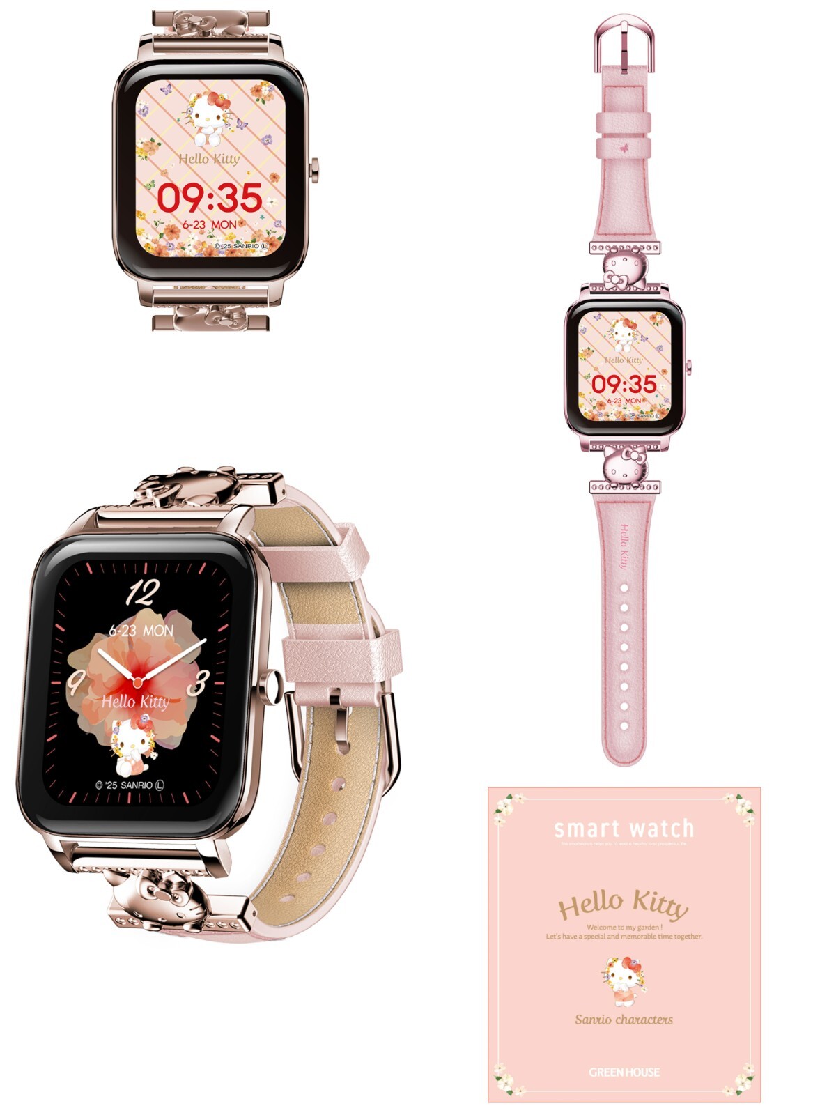 Smartwatch Sanrio Hello Kitty GH-SMWL-KT Green House