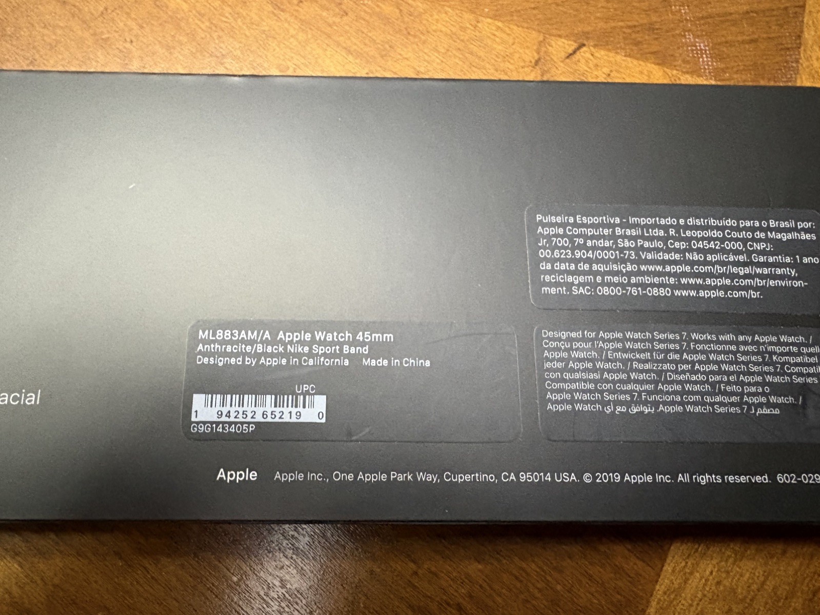 Apple Watch Series SE (2nd Gen) 44,Cellular Unlocked- 2 Bands (Reg + Nike Sport)
