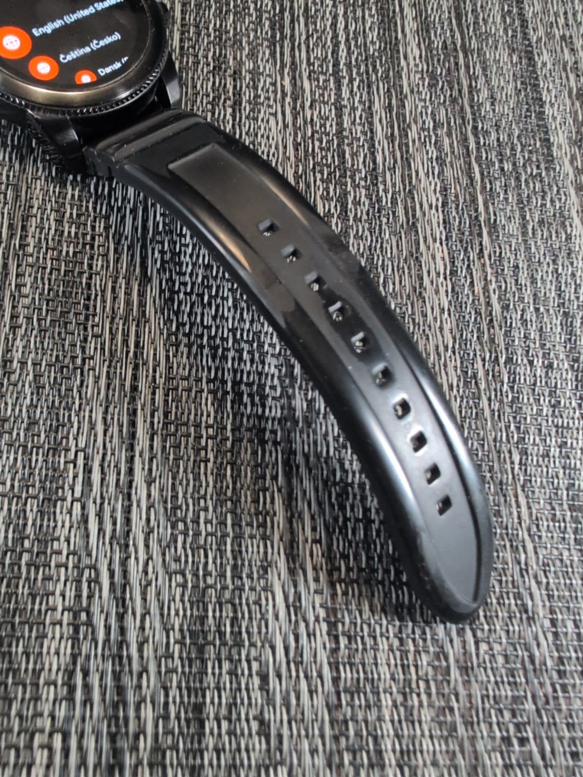 Fossil Gen 5E 44mm Black Case Silicone Band Smartwatch