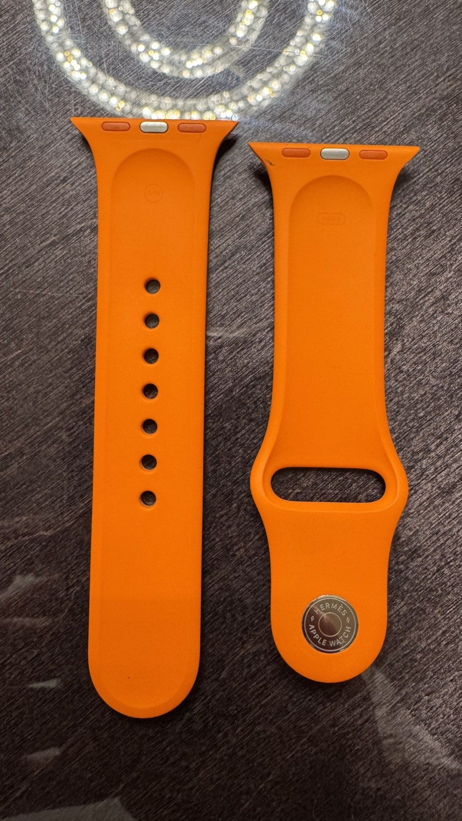 Hermes Apple Watch Series 7 GPS + Cell 41mm w/ Sport Band Only
