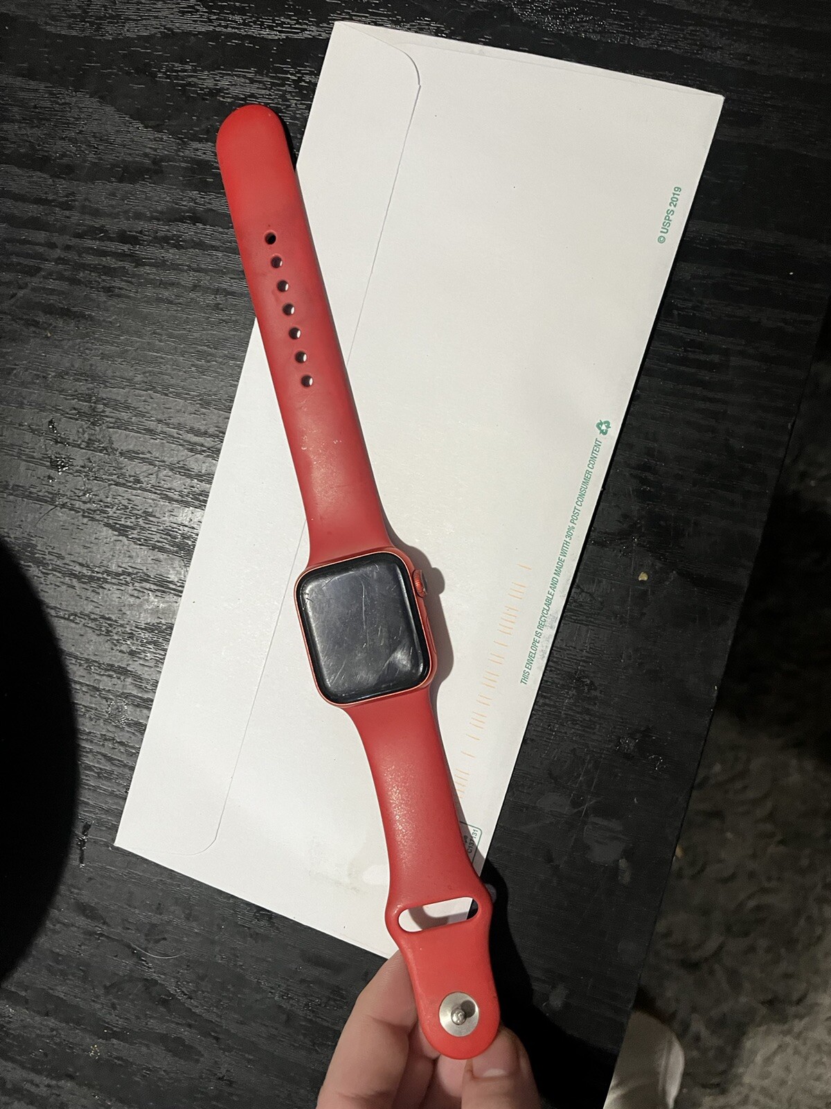 Apple Watch Series 7 45mm Red Case