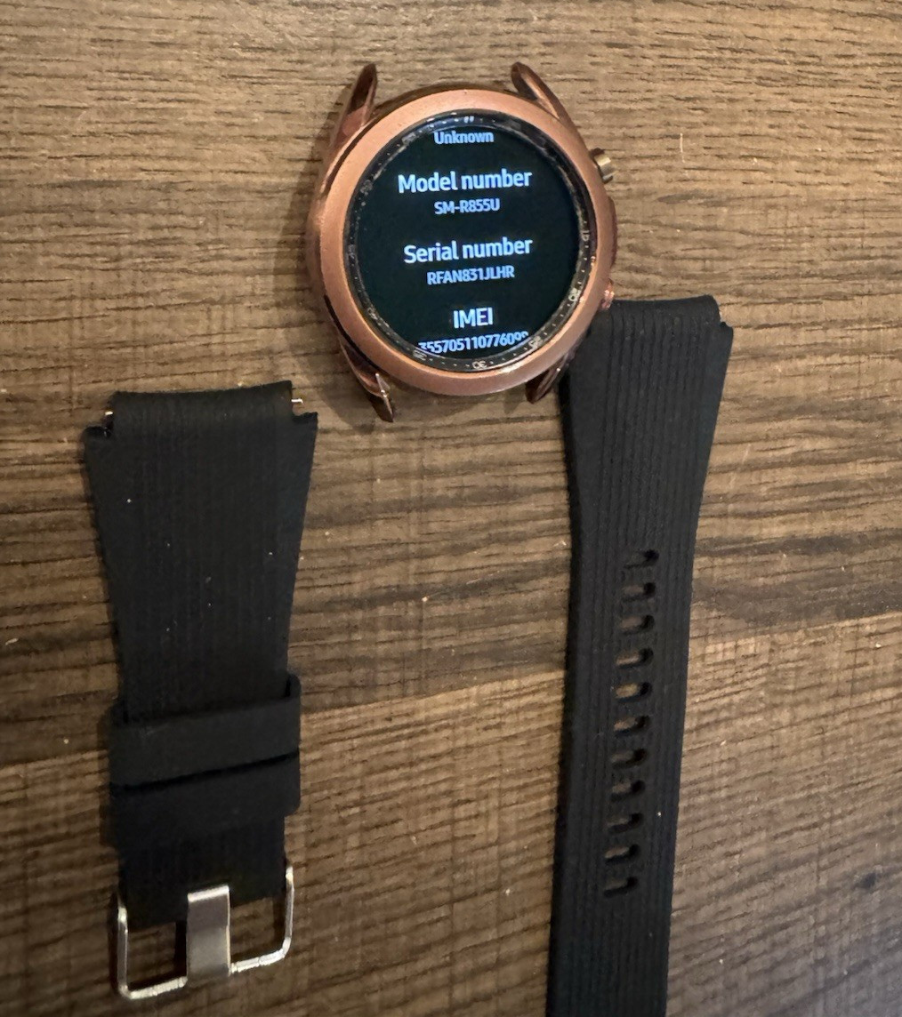 Samsung Galaxy Watch 3 SM-R855U 41mm Bronze (LTE) Unlocked OpenBox