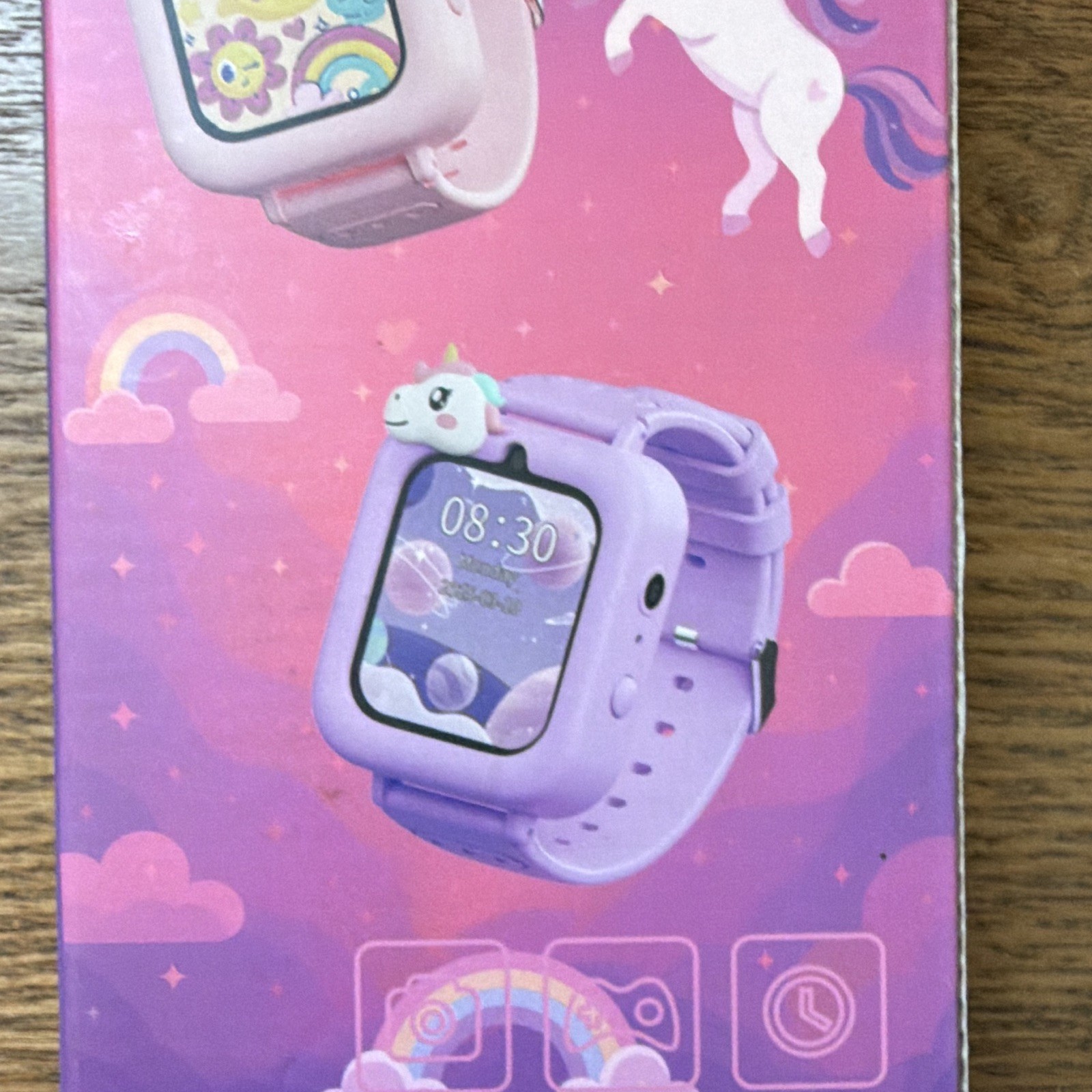 Kids Smart Watch KSW01 Blue Silicone Band 1.83in Touchscreen Unlocked