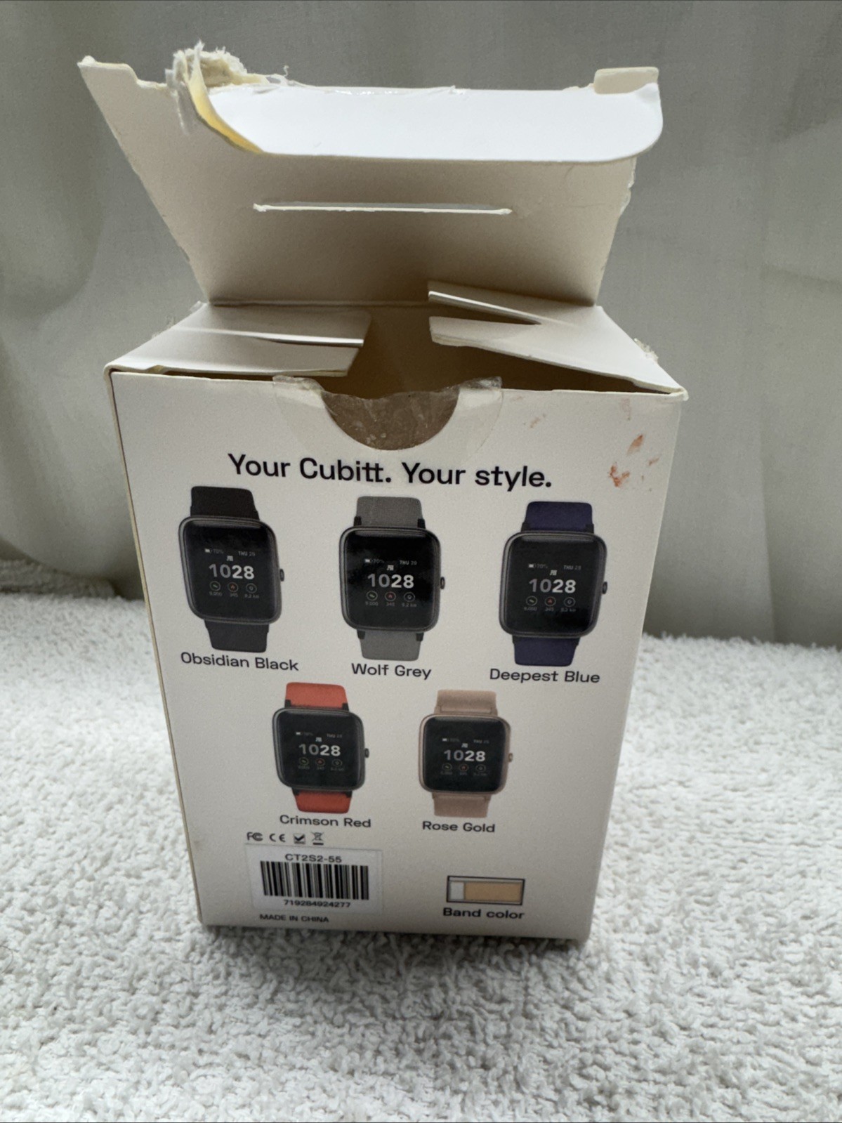 Cubitt CT2S Series 2 Smartwatch Fitness Tracker Rose Gold BN5
